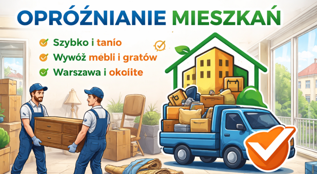 Opróżnianie mieszkań Warszawa